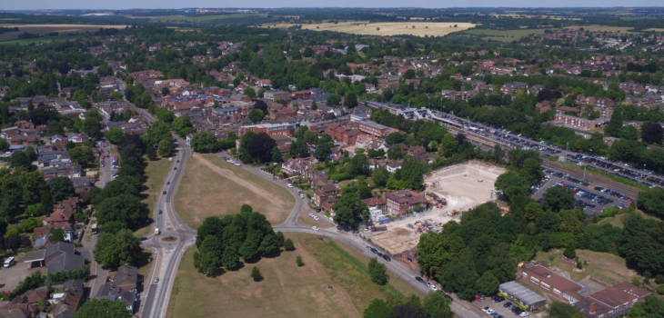 drone your... Construction Site